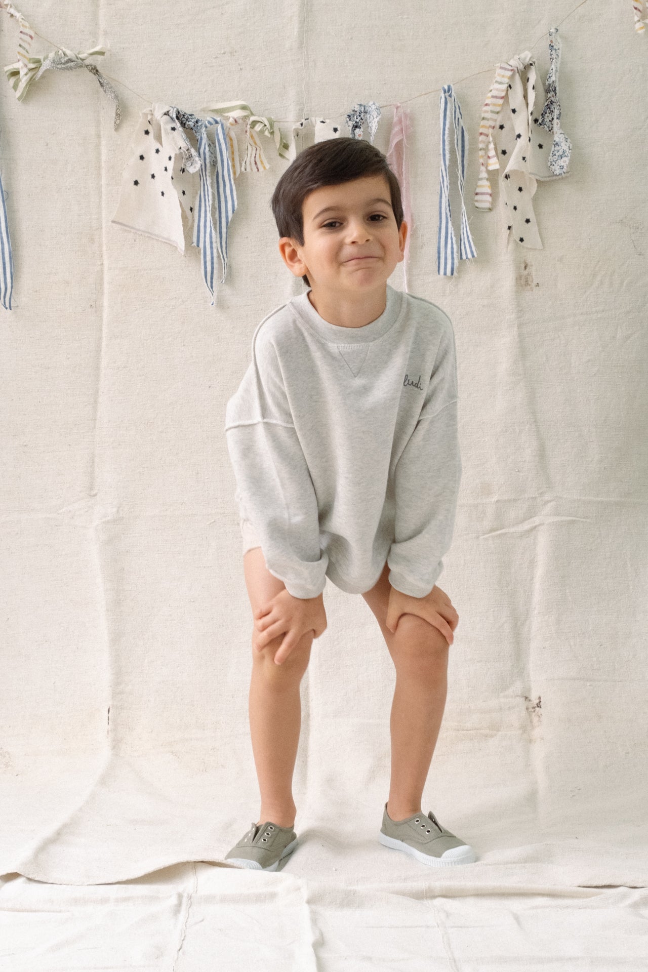 Boy sweat