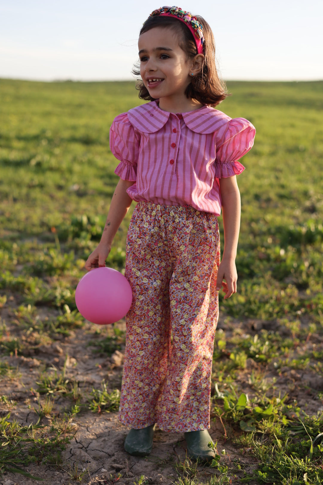 Blusa ROSE STRIPES