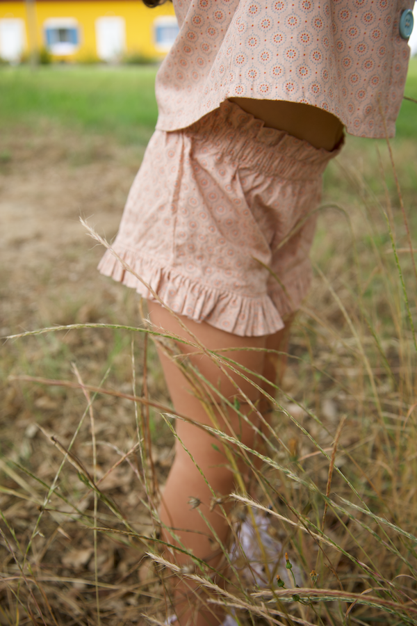 Pantalón corto SALMÓN