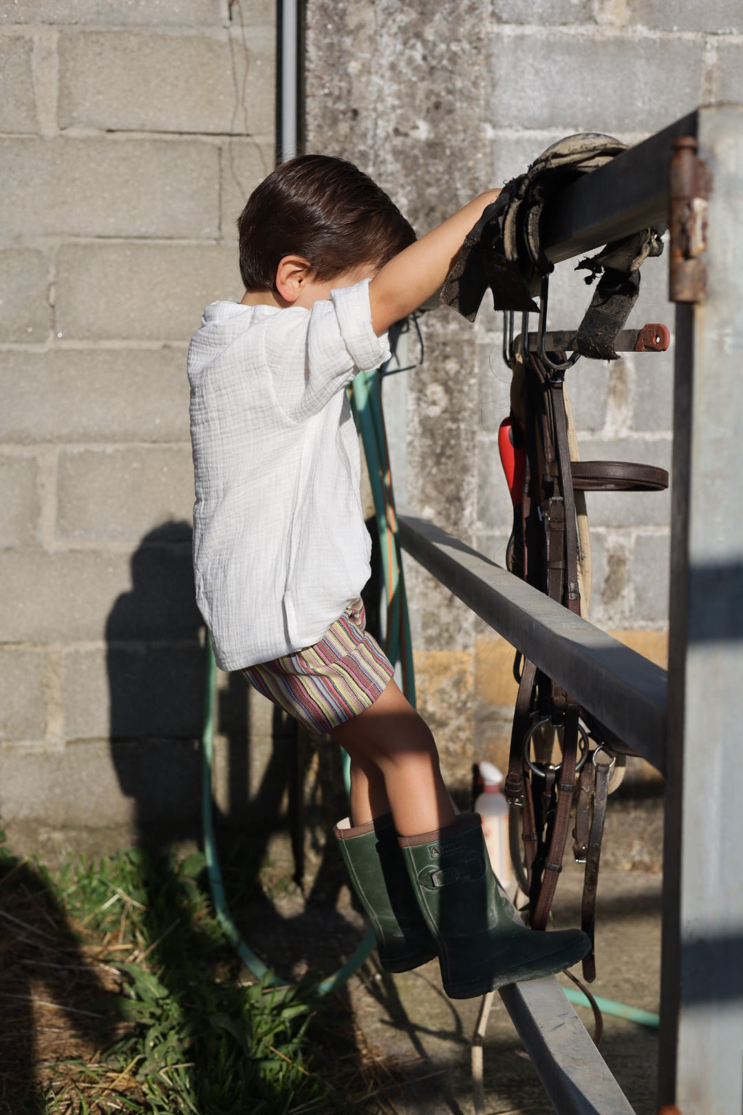 Calções STRIPES boy