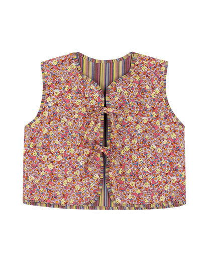 Colete STRIPES & FLOWERS