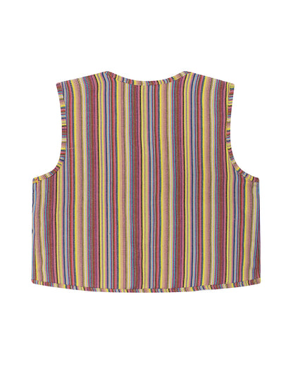 Colete STRIPES & FLOWERS