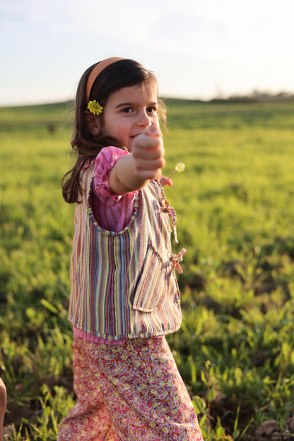 Colete STRIPES & FLOWERS