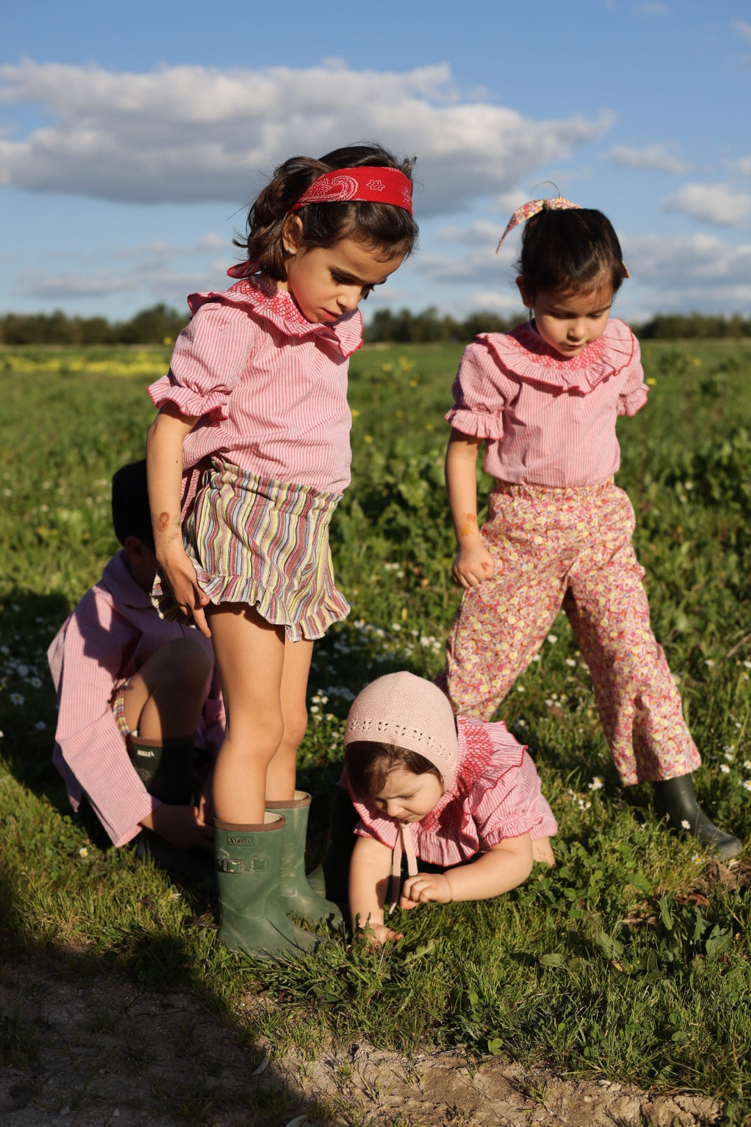 Calções STRIPES girl
