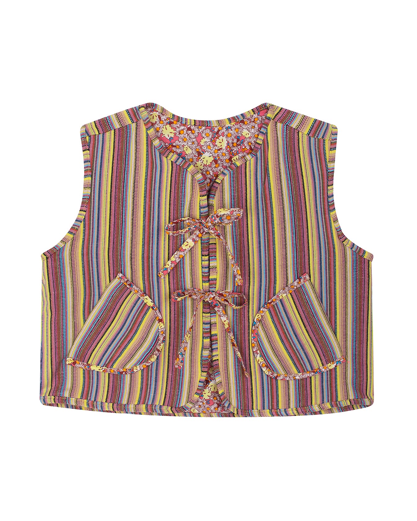 Colete STRIPES & FLOWERS