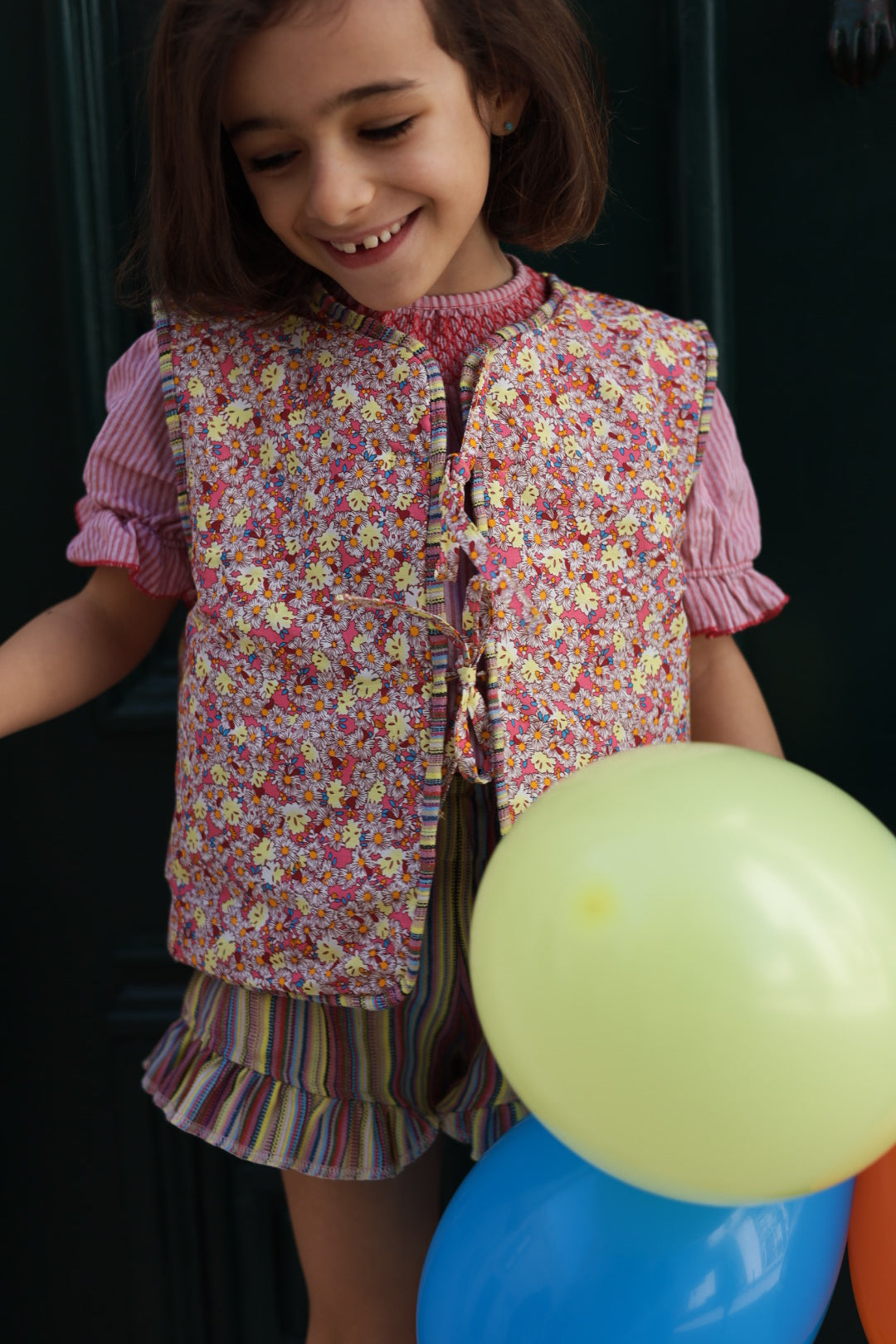 Colete STRIPES & FLOWERS