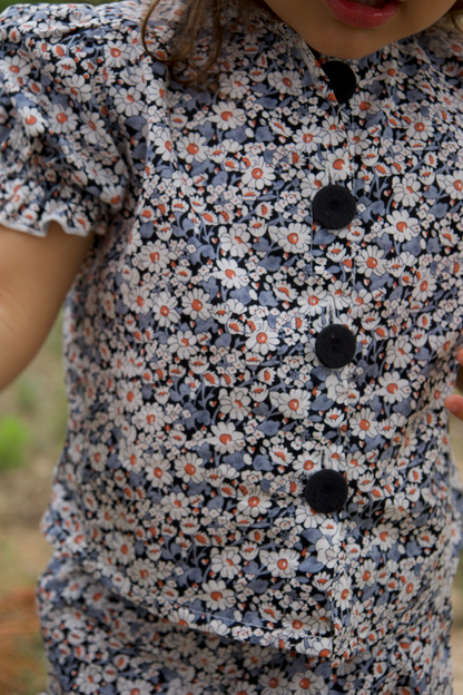 FLOWERS blouse