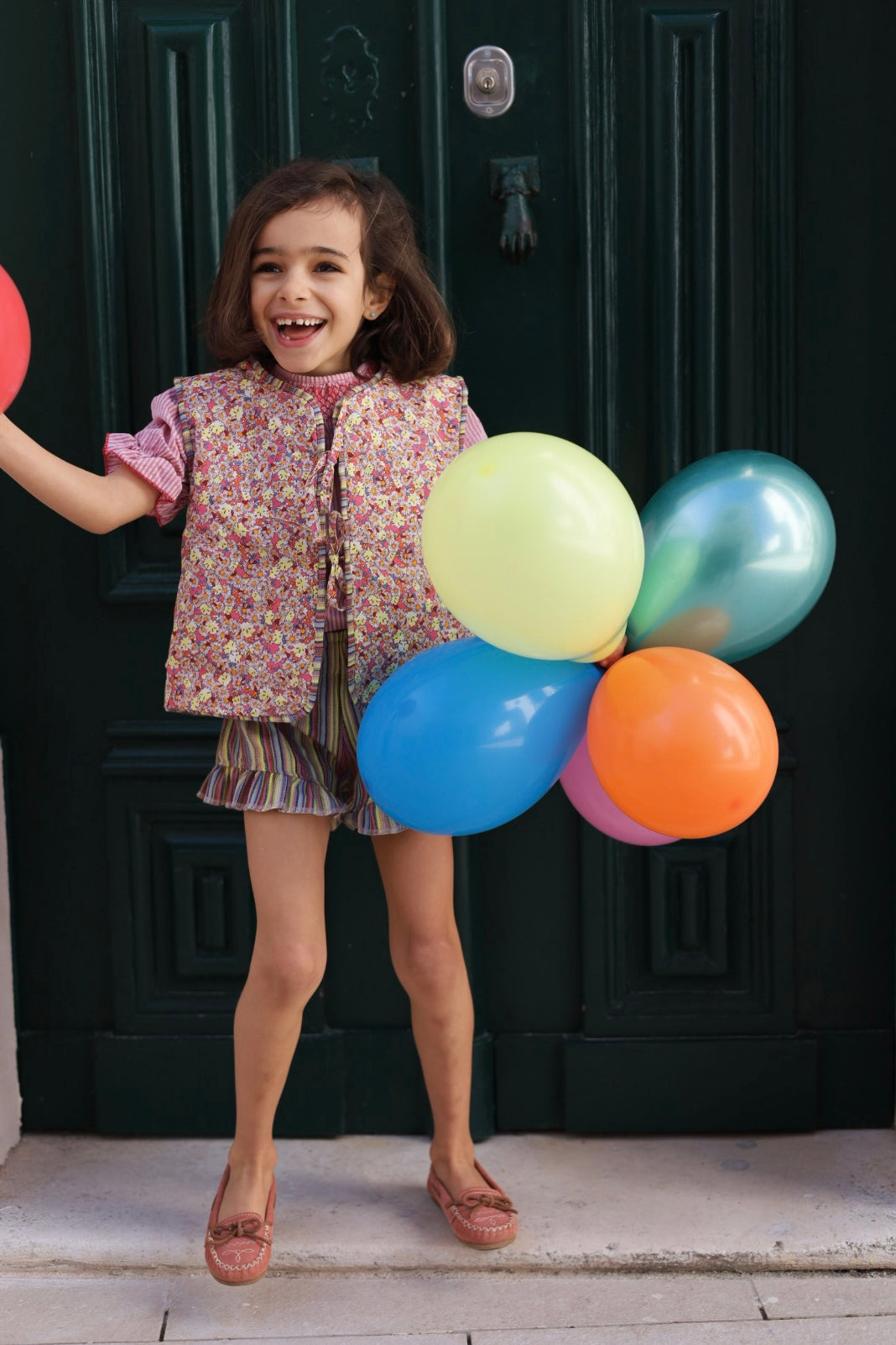 Colete STRIPES & FLOWERS