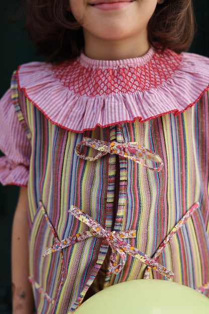 Colete STRIPES & FLOWERS