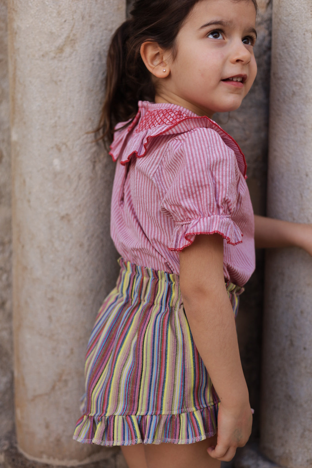 Calções STRIPES girl