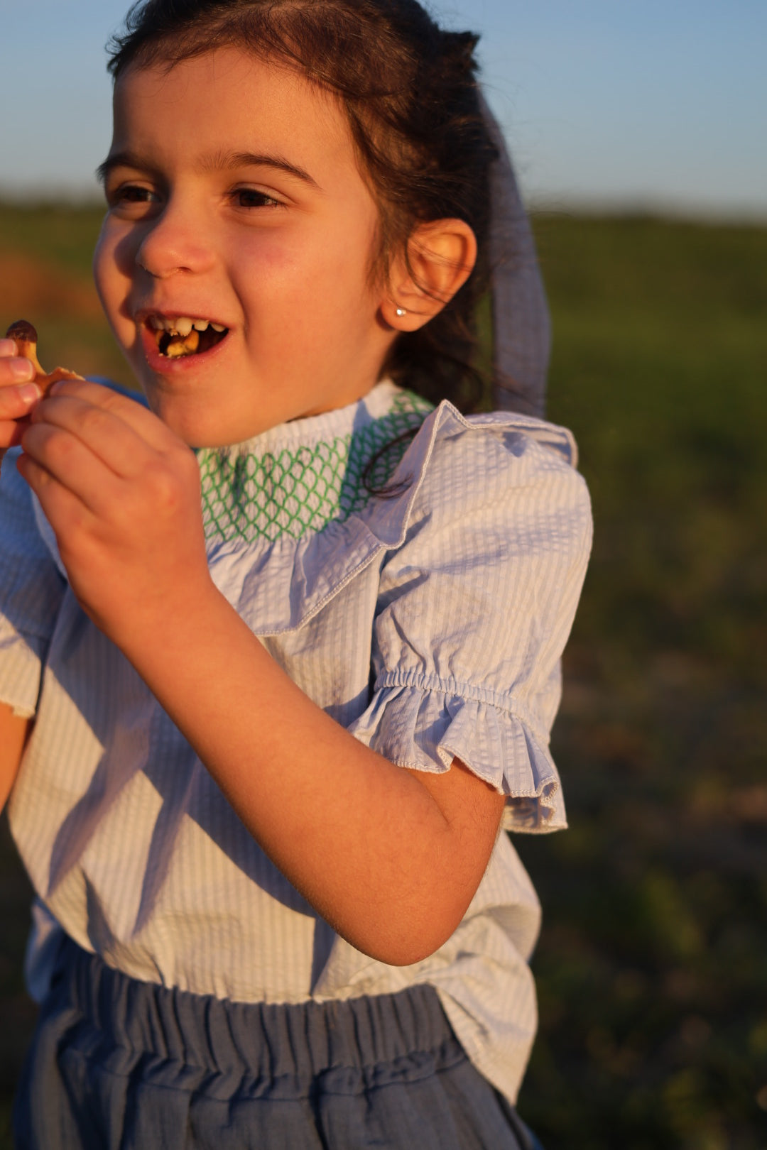 Blusa SOPHIE blue ( (pré-venda. Entrega 13/03)